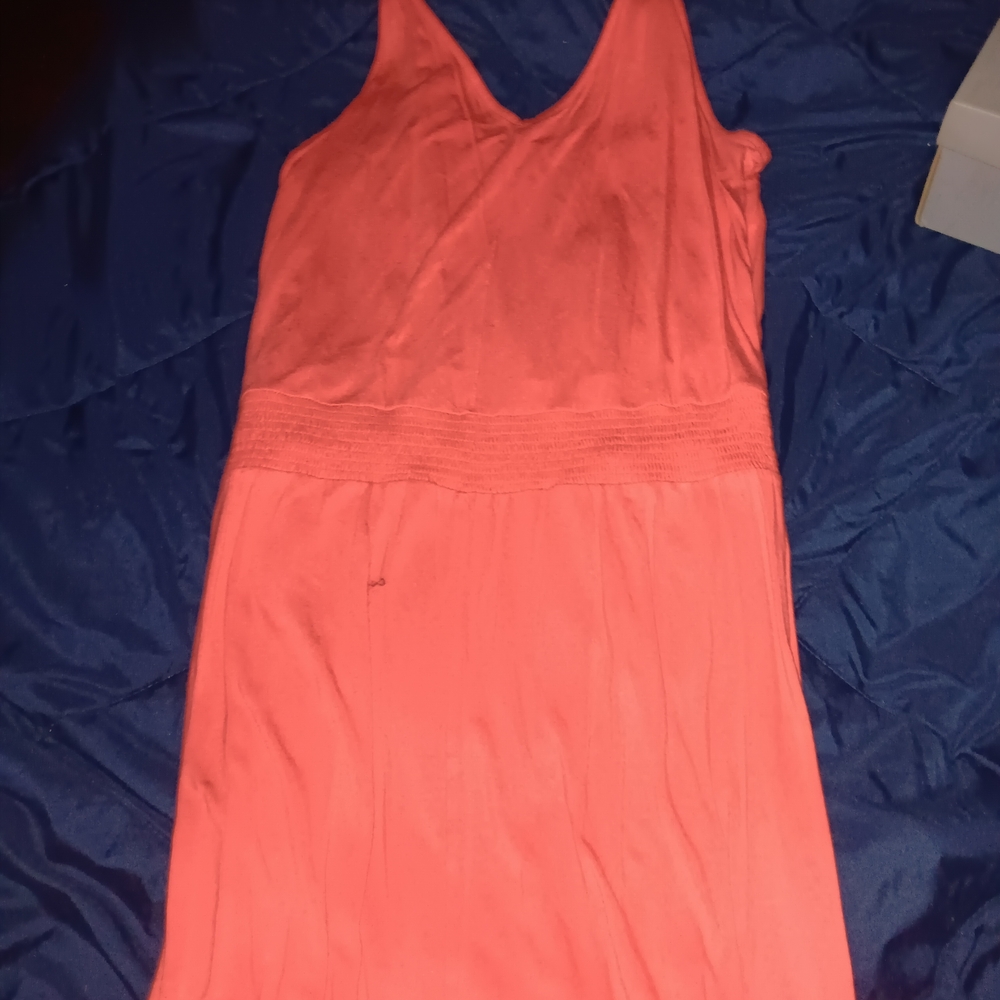 Old Navy Coral Maxi Dress